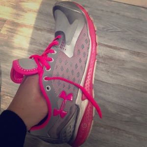 Under Armor Breast Cancer Awareness Sneakers